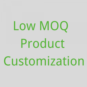 Low MOQ product customization from China