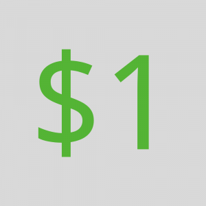 one dollar